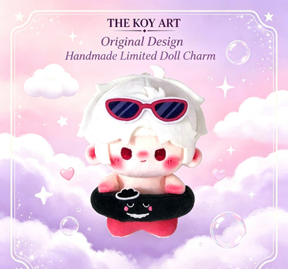 Original Designer Handmade Limited Edition | THE KOY ART Cotton Doll Charm 10cm