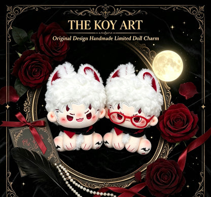 Handcrafted Original Design | THE KOY ART Plush Doll 15–18cm — Handmade Limited Edition