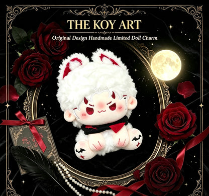 Handcrafted Original Design | THE KOY ART Plush Doll 15–18cm — Handmade Limited Edition