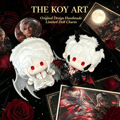 Original Designer Handmade Limited | THE KOY ART Angel & Demon PlushDoll Charm 10cm