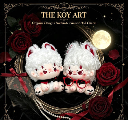 Handcrafted Original Design | THE KOY ART Plush Doll 15–18cm — Handmade Limited Edition
