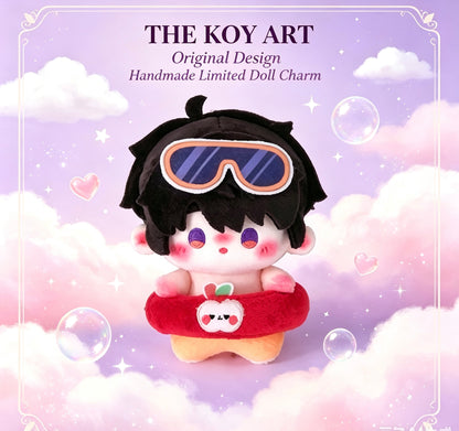 Original Designer Handmade Limited Edition | THE KOY ART Cotton Doll Charm 10cm